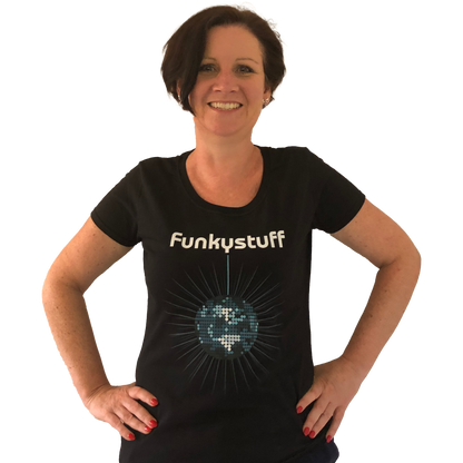 Funkystuff Ladies Mirrorball T-Shirt