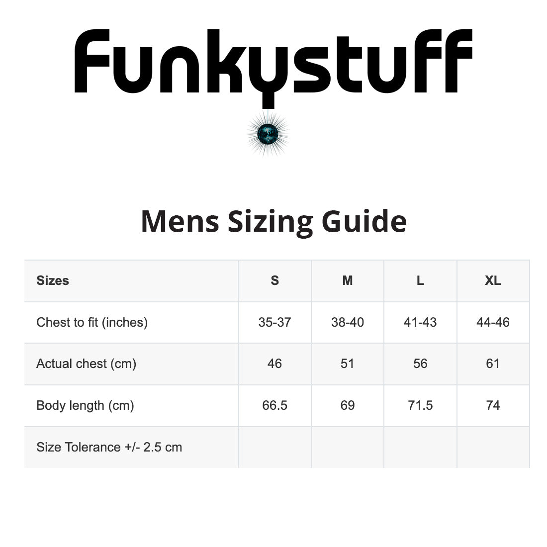 Funkystuff Mens Mirrorball T-Shirt